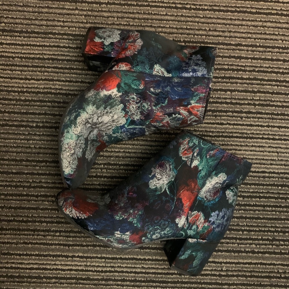 Floral Boots